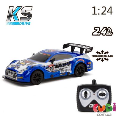 Автомобіль KS DRIVE на р/к – ROAD REBELS (1:24, 2.4 ГГц (Ghz), блакитний)