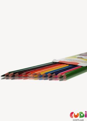 Олівці Marco 12 кольорів трикутні, суперм'які Smoothies, 2150-12