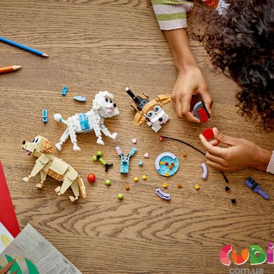 Конструктор дитячий Lego Милі собачки (31137)
