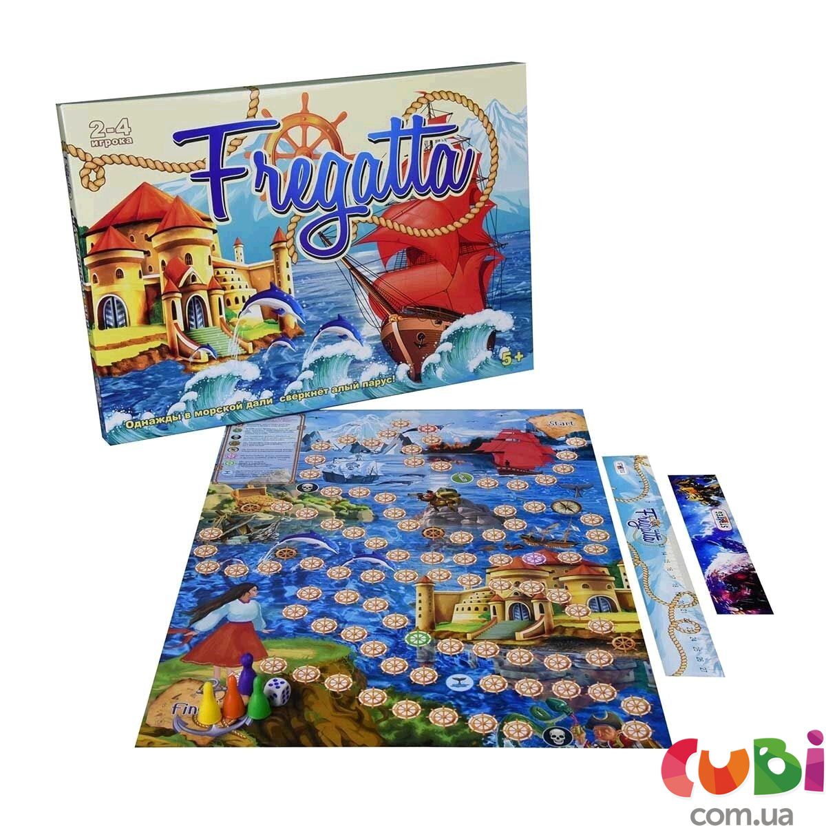 Настольная игра STRATEG Fregatta (30552) , купить в Cubi