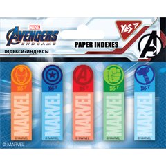 Індекси паперові YES "Marvel.Avengers" 50x15мм, 100 шт (5x20) (170257)