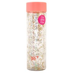 Бутылка для воды YES "Shine", 570 мл, крышка персикового цвета (707005)