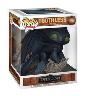 Ігрова фігурка Funko Pop! серії &laquo;Як приборкати дракона&raquo; &ndash; Беззубик на скелі (86140), комбинированый