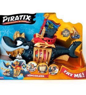 Игровой набор PIRATIX S - КОРОЛЕВСКАЯ ЧЕРНАЯ АКУЛА