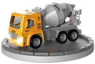 Игрушка DIY TOYS Бетономешалка Pull-Back со светом тазвук эффект, подвижные части, CJ-4069544