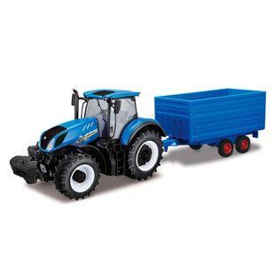 Автомодель серии Farm - ТРАКТОР NEW HOLLAND с прицепом