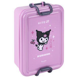 Ланчбокс Kite Kuromi HK25-175, 650 мл, рожевий, сірий
