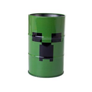 Стакан-подставка бочка Yes Minecraft Creeper метал