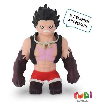Стретч-іграшка ELASTIKORPS серії "One piece" &ndash; ЛУФФІ 4 ГІР. ЛЮДИНА-ЗМІЯ, комбінований