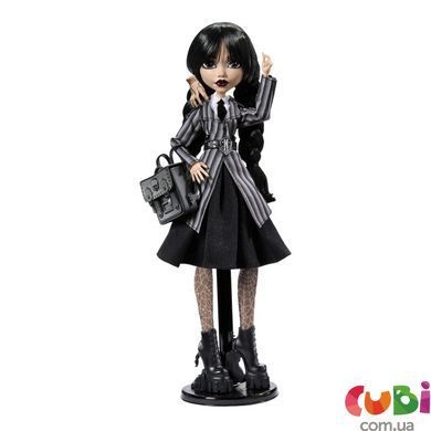 Колекційна лялька Венздей у шкільній формі, Monster High X Wednesday (HXJ04), комбінований