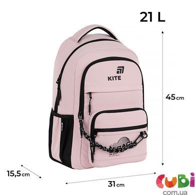 Рюкзак Kite Education teens 1019L-1 (K26-1019L-1), Рожевий