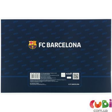 Зошит для малювання Kite FC Barcelona (BC26-241), 12 аркушів