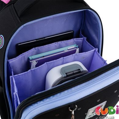 Рюкзак школьный каркасный Kite Education "Love is" K25-531M-2, комбинированый