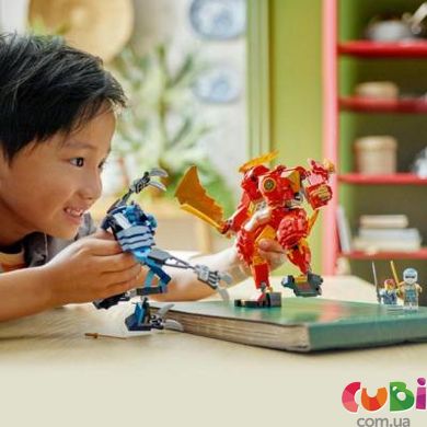 Конструктор дитячий ТМ Lego Робот вогняної стихії Кая (71808)