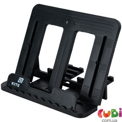 Підставка для книг Kite, пластикова, чорна (K25-330-1)