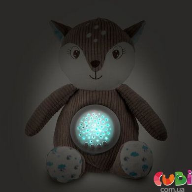 Іграшка плюшева музична з проектором Оленя - коричнева (77/206_brow) Canpol babies