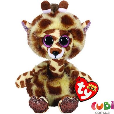 Дитяча іграшка м’яконабивна TY Beanie Boo's 36382 Жираф "Gertie" 15см