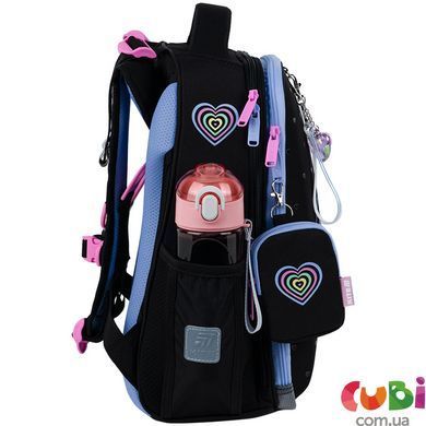 Рюкзак школьный каркасный Kite Education "Love is" K25-531M-2, комбинированый