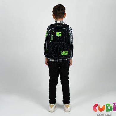 Рюкзак Kite Education каркасний 556 Digital (K26-556M-4), Чорний