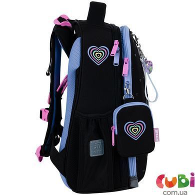 Рюкзак школьный каркасный Kite Education "Love is" K25-531M-2, комбинированый
