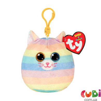 Детская игрушка мягконабивная TY SQUISH-A-BOOS 39561 Кошка HEATHER 12 см, 39561