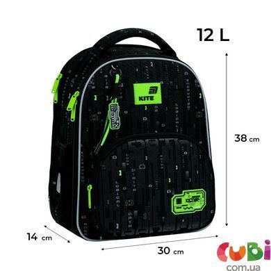 Рюкзак Kite Education каркасний 556 Digital (K26-556M-4), Чорний