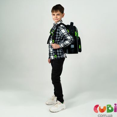Рюкзак Kite Education каркасний 556 Digital (K26-556M-4), Чорний