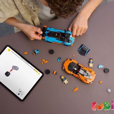 Конструктор дитячий LEGO Lamborghini Revuelto та Hurac&aacute;n STO (77238)