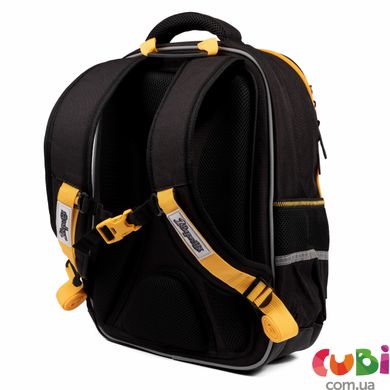 Рюкзак шкільний 1 Вересня S-105 "Maxdrift", чорний/жовтий (558744)