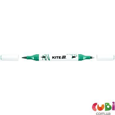 Маркери акрилові двосторонні Kite Creative (K-1293), 6 кольорів металлік