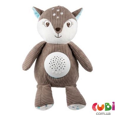Іграшка плюшева музична з проектором Оленя - коричнева (77/206_brow) Canpol babies