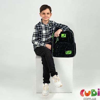 Рюкзак Kite Education каркасний 556 Digital (K26-556M-4), Чорний