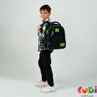 Рюкзак Kite Education каркасний 556 Digital (K26-556M-4), Чорний