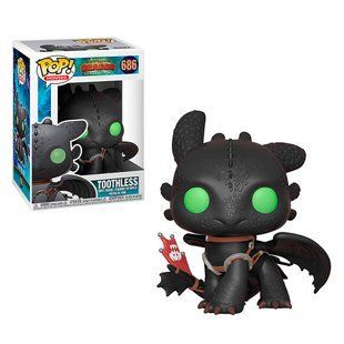 Фiгурка FUNKO POP! How to train your dragon Беззубик (36355), комбінований