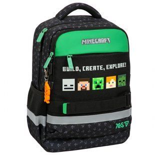 Школьный рюкзак Yes S-52S Ergo Minecraft Reality (550274)