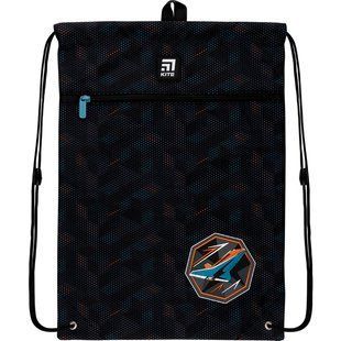 Сумка для обуви с карманом Kite Education Космический Корабль K22-601M-10, комбинированый