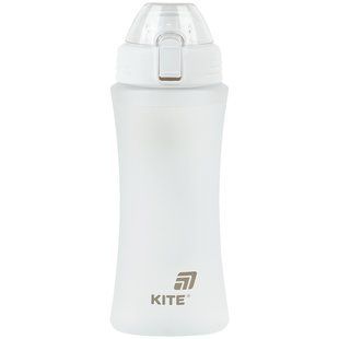 Бутылочка для воды Kite, 500 мл, белая (K25-1215-1)