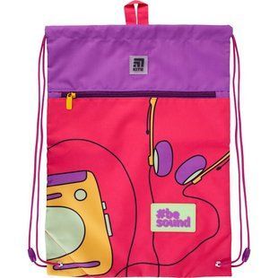 Сумка для обуви с карманом Kite Education Be Sound (K21-601L-22), комбинированый