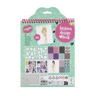 Besties Книга модельєра (зелена, 24х20см, 20 аркушів), арт. 961003