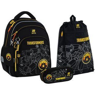 Школьный набор Kite Education Transformers Generations SET_TF25-763S (рюкзак, пенал, сумка)