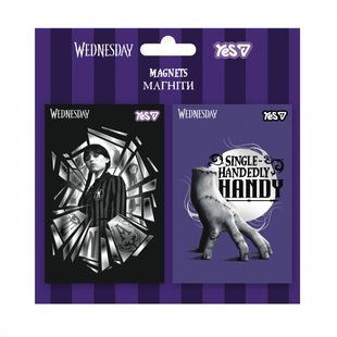 Магниты Yes "Wednesday", 6х9 см, 2 шт 1 (708811)