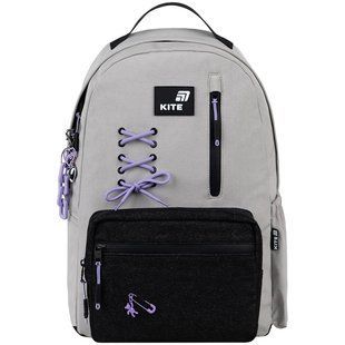 Рюкзак Kite Education teens Romantic Minimalism (K26-949L-1), сірий