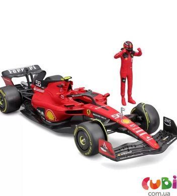 Автомодель з фігуркою - Ferrari SF-23 (1:24) (18-26809), комбінований