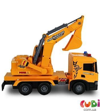 Автомодель серії "Super Big Truck" &ndash; ЕКСКАВАТОР SCANIA (світло, звук)