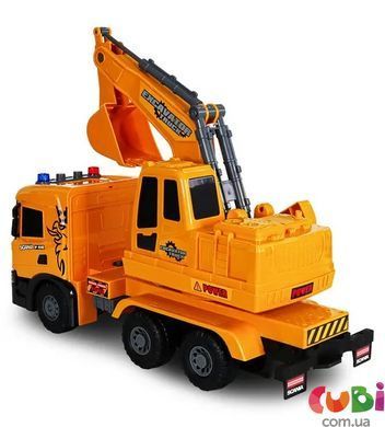 Автомодель серії "Super Big Truck" &ndash; ЕКСКАВАТОР SCANIA (світло, звук)