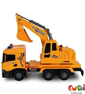 Автомодель серії "Super Big Truck" &ndash; ЕКСКАВАТОР SCANIA (світло, звук)