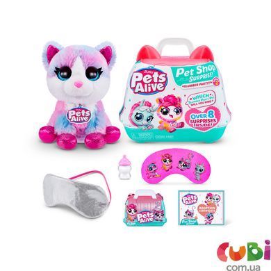 Интерактивный игровой набор PETS ALIVE серии "Pet Shop Surprise" S2 - ПОВТОРЮШКА-СПЛЮШКА, комбинированый