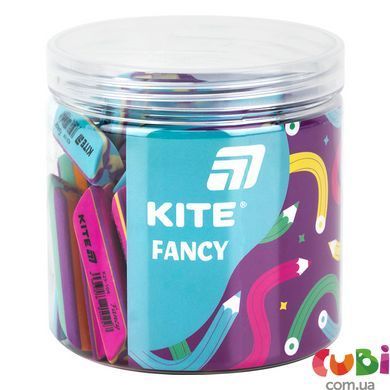 Гумка кольорова Kite Fancy, асорті (K25-104)