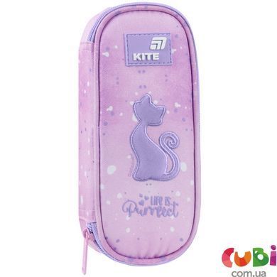 Пенал Kite 599 Catsline (K26-599-1), Розовый