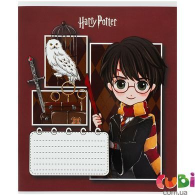 Зошит шкільний Kite Harry Potter (HP26-235), 12 аркушів, коса лінія